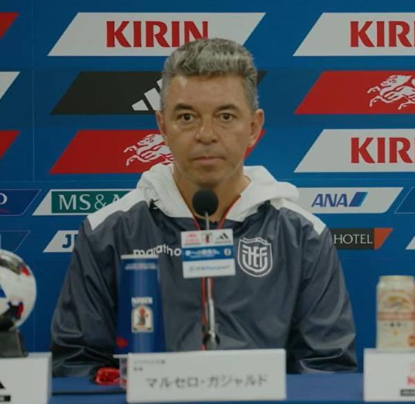 Gallardo espera mejor versión de la Selección de Ecuador ante Japón featuring Marcelo Gallardo